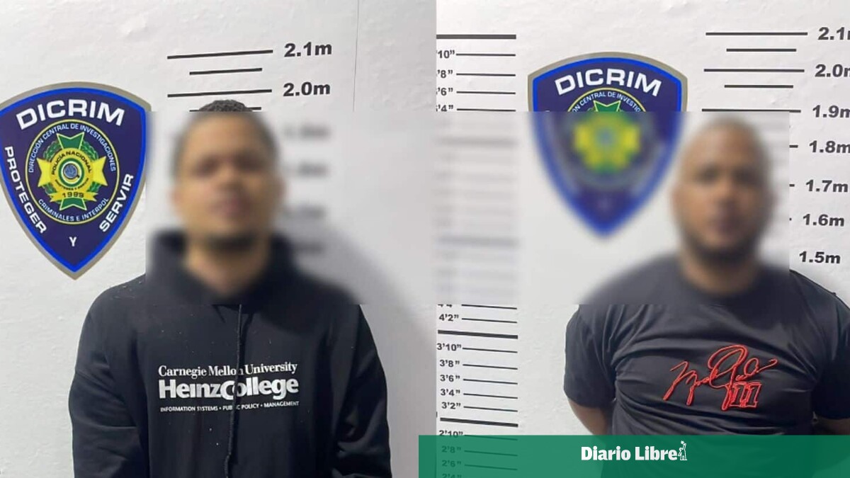 Dos hombres son apresados luego de tirotear una patrulla policial en Santiago