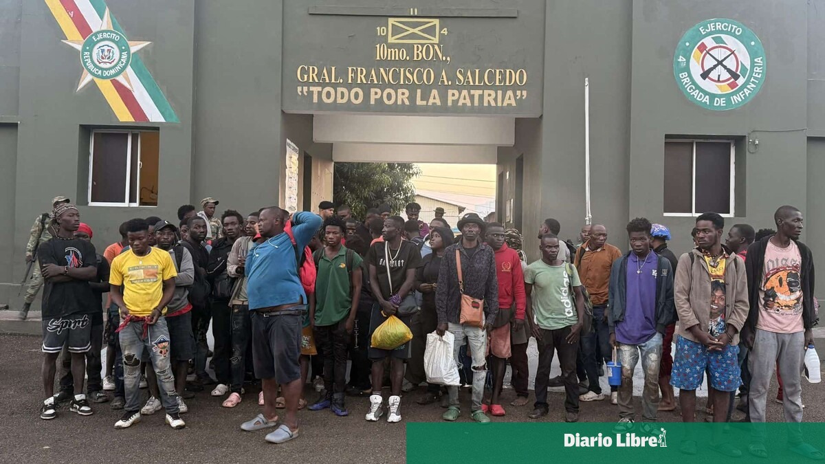Detienen a 39 haitianos indocumentados durante operativo en Montecristi
