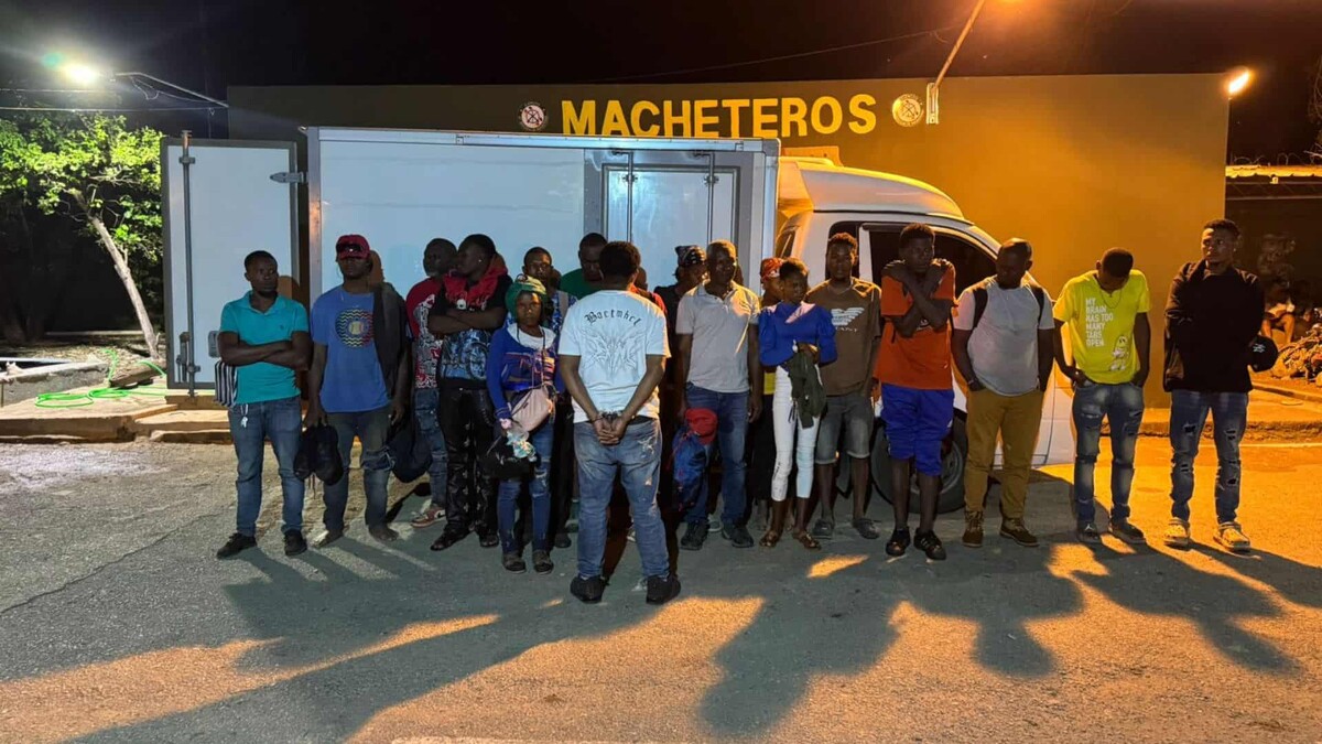 Ejército detiene a un dominicano por tráfico de 18 haitianos indocumentados en Valverde