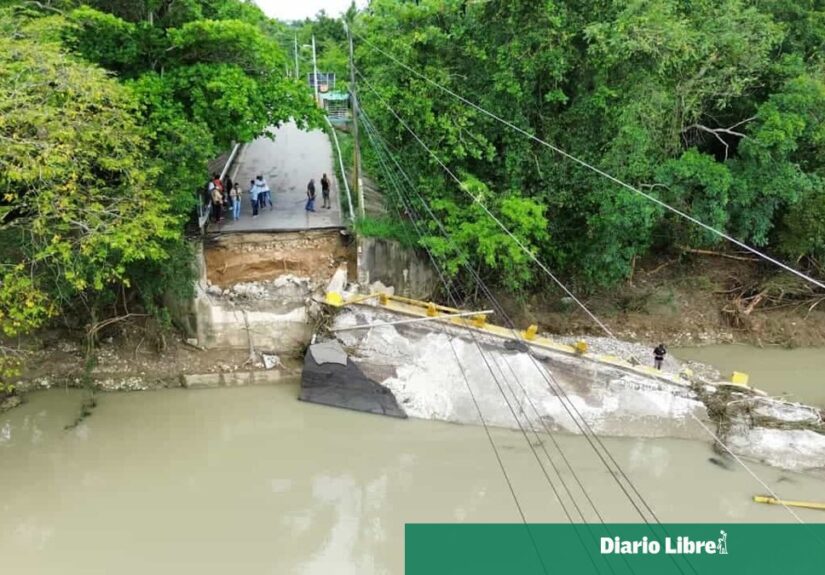 Lluvias causan dos muertes en Villa Altagracia mientras en el Cibao combaten los efectos