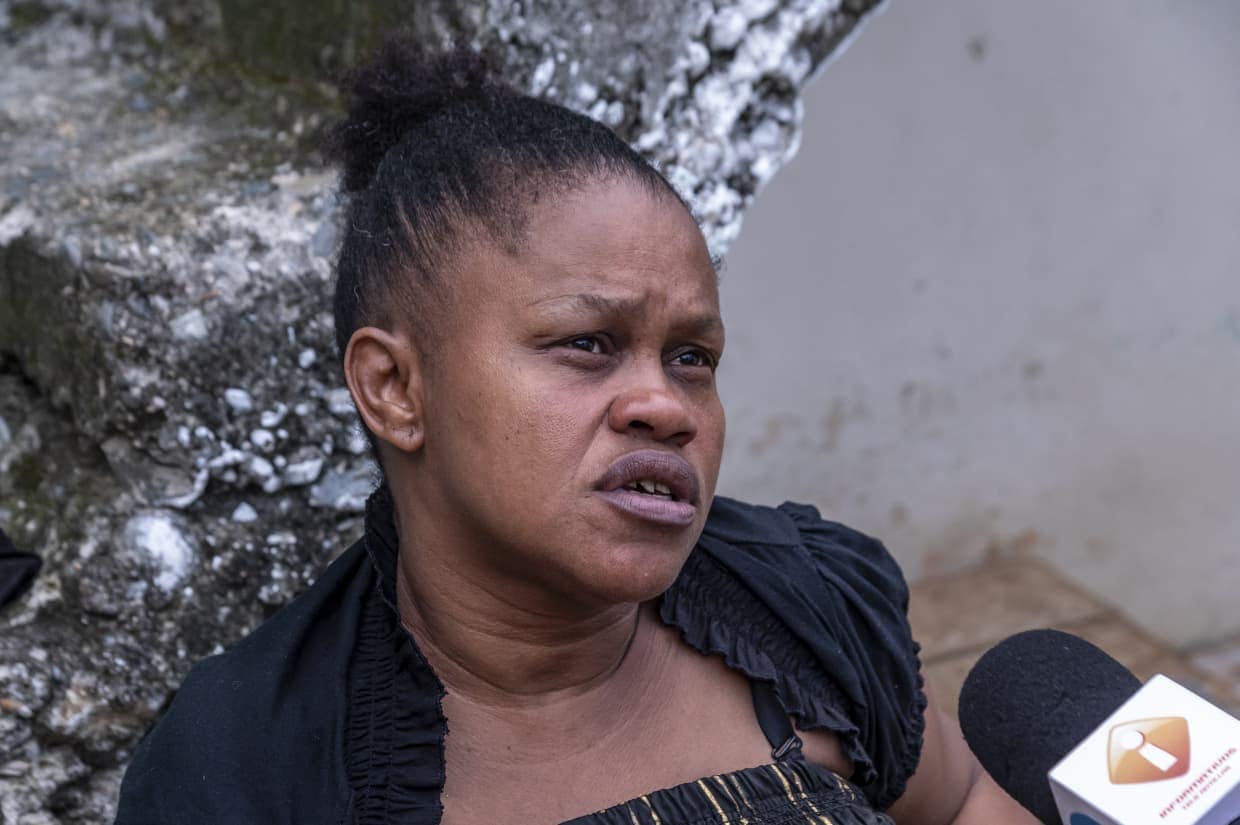 Esposa de José Manuel de León, Dulciris Reyes.